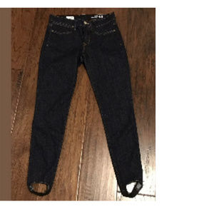 Gap 1969 stirrup legging jeans size 6/28 NWOT